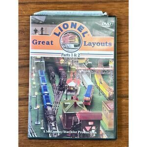 DVD Railroad Video "Great Lionel Layouts - Parts 1 & 2"